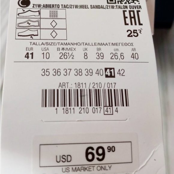 Zara Denim Platform Sandals Women - Picture 8 of 8